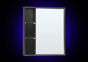 Dulap cu usa din oglinda wenge 605x680x150 - pret 239 ron